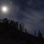 pełnia księżyca Pireneje
