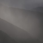 deszcz w Val Toran, Pireneje listopad