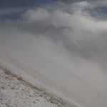 śnieżyca na grani, Pireneje Listopad