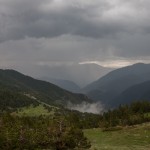 deszcz nad Andorra la Vella