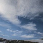 lodowe chmury, Sognefjellet, Norwegia