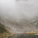 Alpy Nadmorskie, jesienna mgła