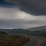 Islandia błoto na gruntowej drodze