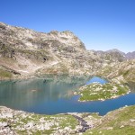 Pireneje, lipiec , lac Iscolts